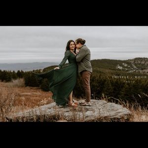 Lulu’s “My Whole Heart” wrap dress